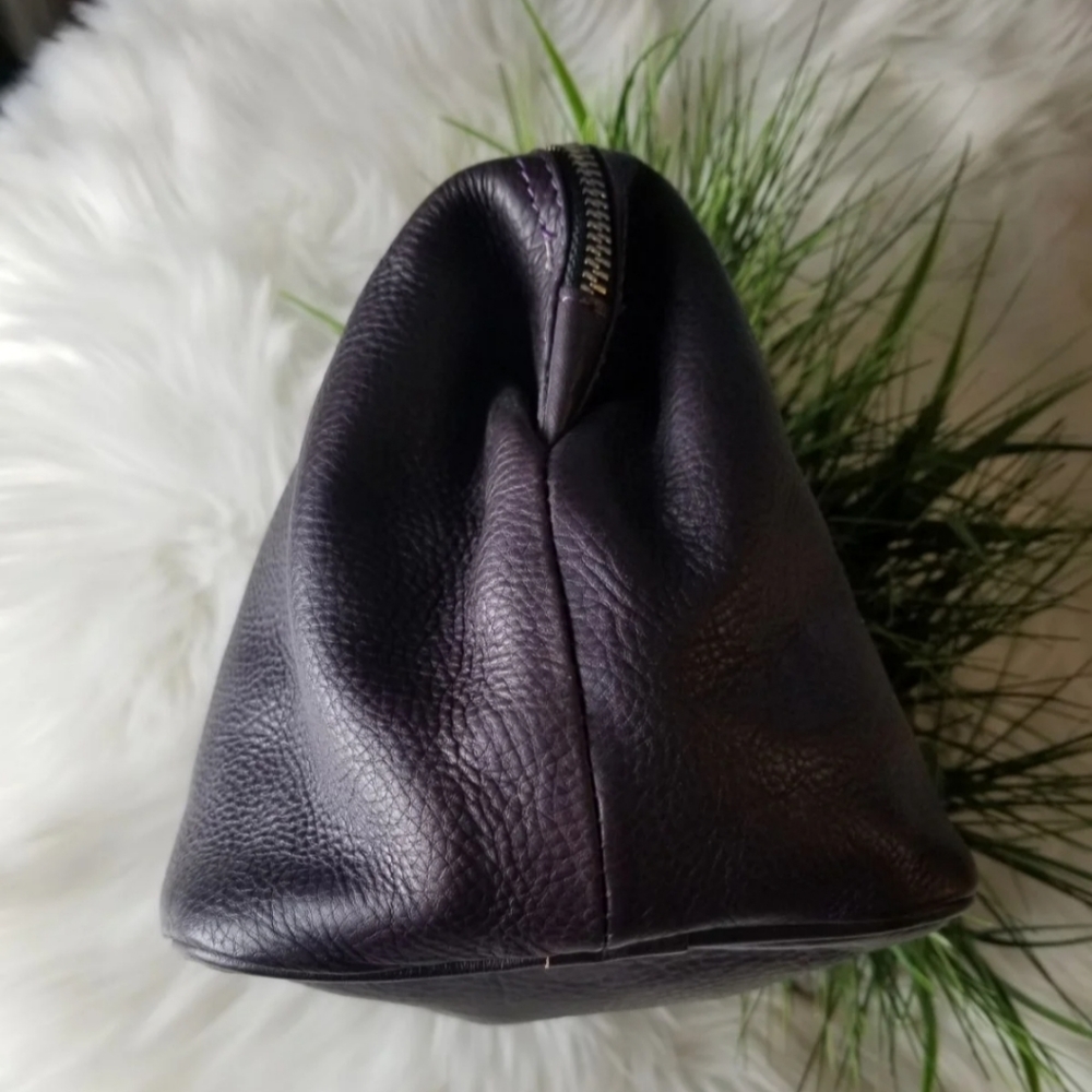 Terrida Purple Leather Bag - Picture 5 of 7